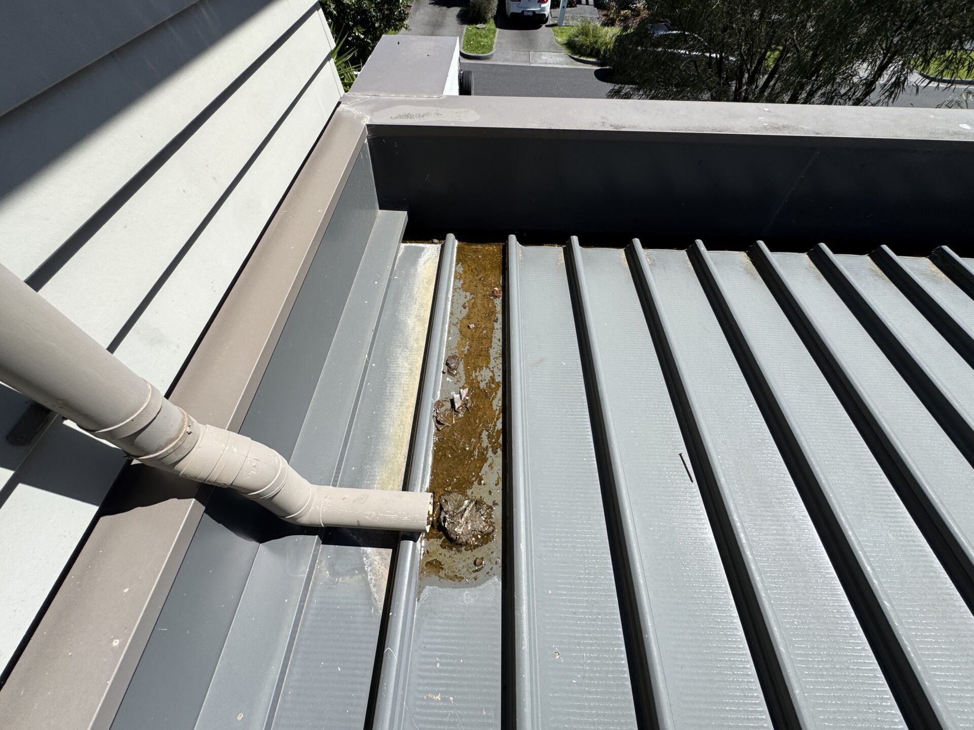 IMG_7824 Roof drainage - Box gutter - Leaks - Keysborough